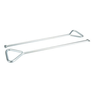 Silverline Putdeksel sleutel met T-uiteinde, 2 pk. 620 mm