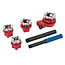 Silverline Pijpdraad snijder set - 13, 19, 25 en 32 mm