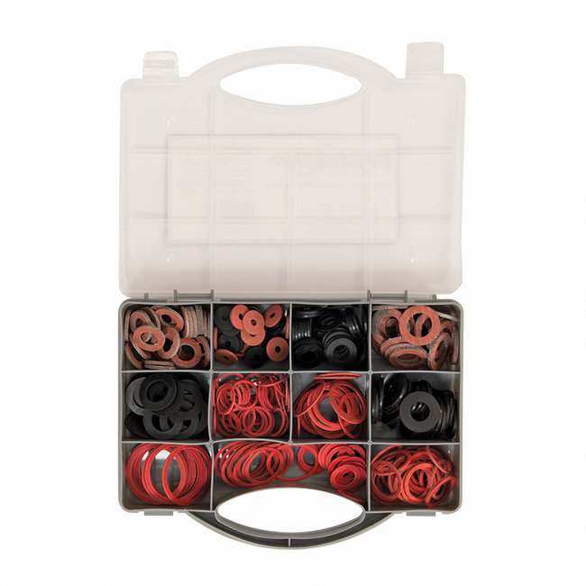 Fixman Vezel en rubberen afdichtingsring assortiment 280 delig