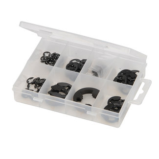 Fixman E-clip assortiment 135 delig