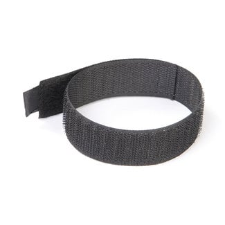 Fixman Klittenband kabelbinders - 30 cm - zwart - 10 stuks