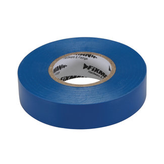 Fixman Isolatietape 19 mm x 33 m, blauw