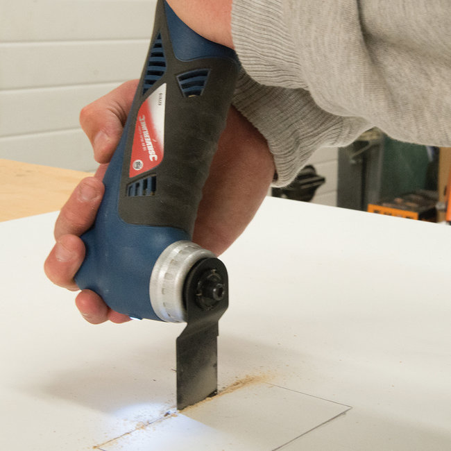 Silverline Multitool zaagbladen set - HCS - 10, 20, 34 mm