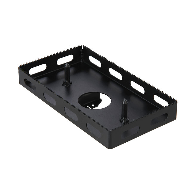 Triton Multitool contactdoos snijder - dubbel - 150 x 75 mm