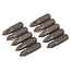 Silverline Schroefbits kruiskop PH2 - 10 stuks