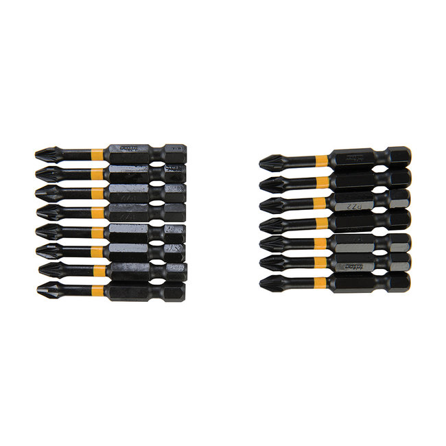 Triton Pozidriv impact schroefbits PZ2 - 50 mm - 15 stuks