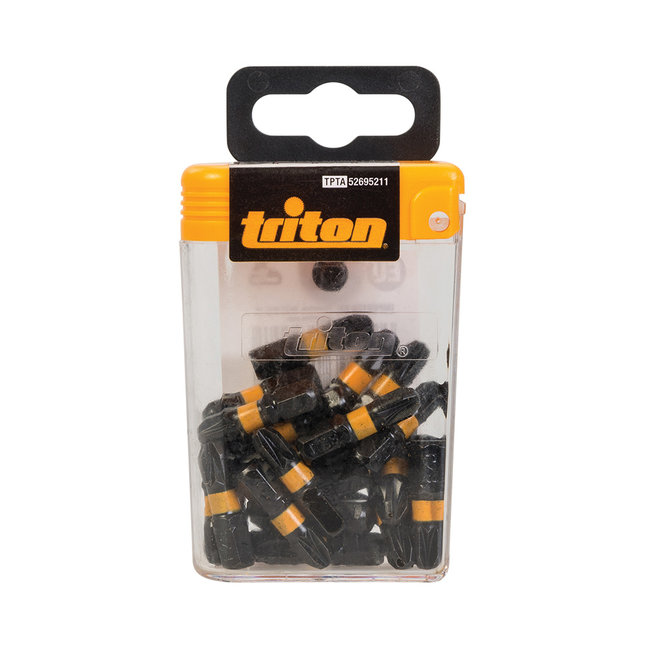 Triton Pozidriv impact schroefbits PZ3 - 25 mm - 25 stuks