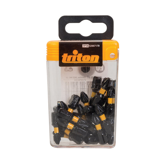 Triton Pozidriv impact schroefbits PZ2 - 25 mm - 25 stuks