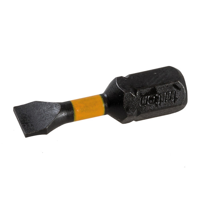 Triton Sleuf impact schroefbits SL6 - 25 mm - 25 stuks