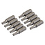 Silverline Schroefbits torx T25 - 10 stuks