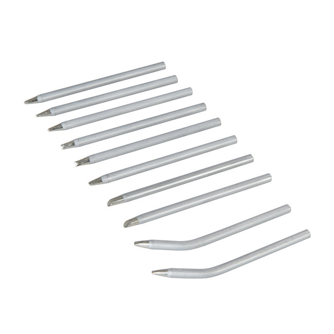 Silverline Soldeerpunten set 40 Watt - Ø 3,8 mm - 10 delig