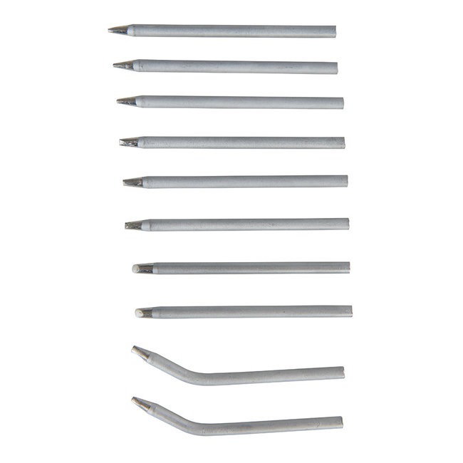 Silverline Soldeerpunten set 40 Watt - Ø 3,8 mm - 10 delig