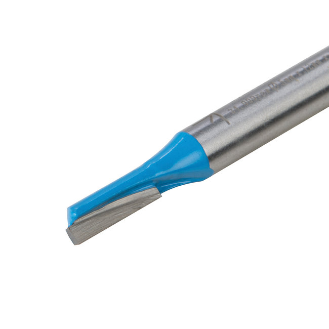 Silverline 1/4 rechte metrische groeffrees 5 x 12 mm