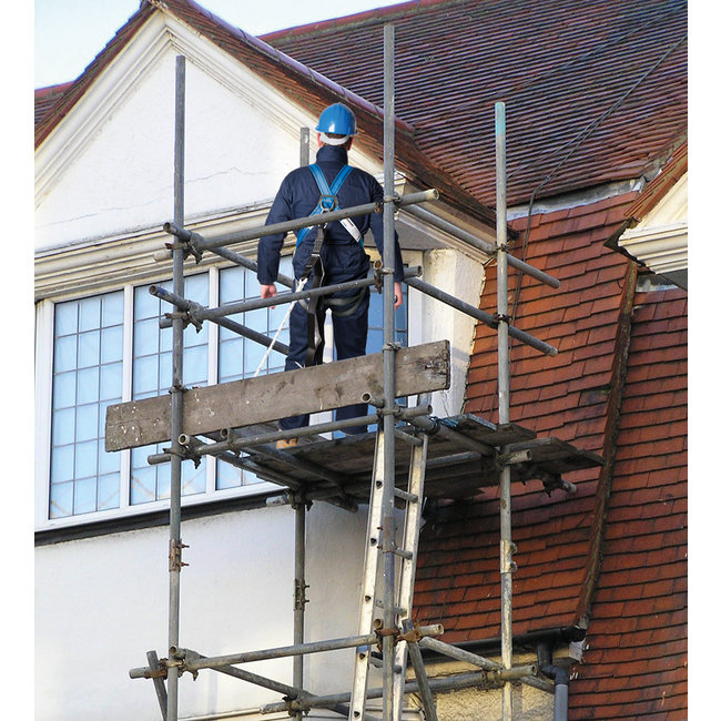 Silverline Valbeveiligingsharnas met schokdemper - verstelbaar