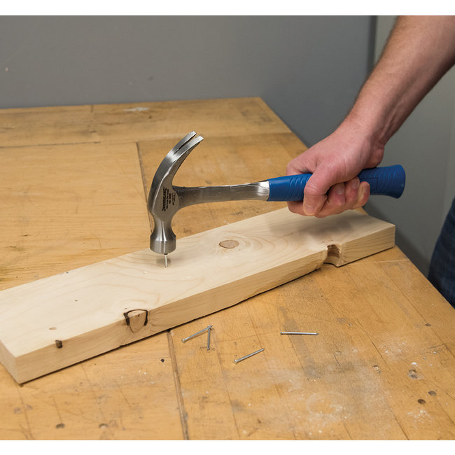 Silverline Gesmede klauwhamer - 454 gram kop