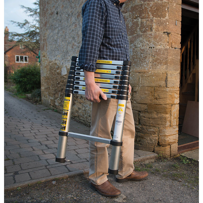 Silverline Telescopische ladder - 2,9 meter - 9 sporten