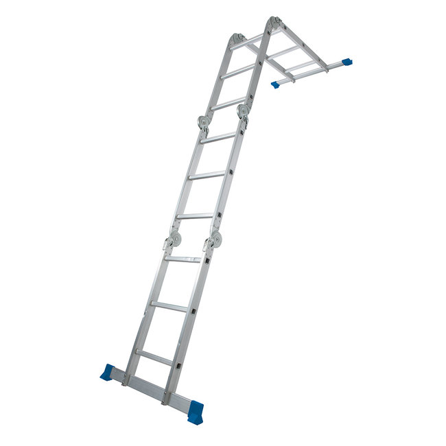 Silverline Multifunctionele ladder met platform - 3,6 meter