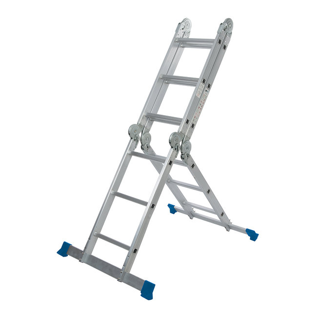 Silverline Multifunctionele ladder met platform - 3,6 meter