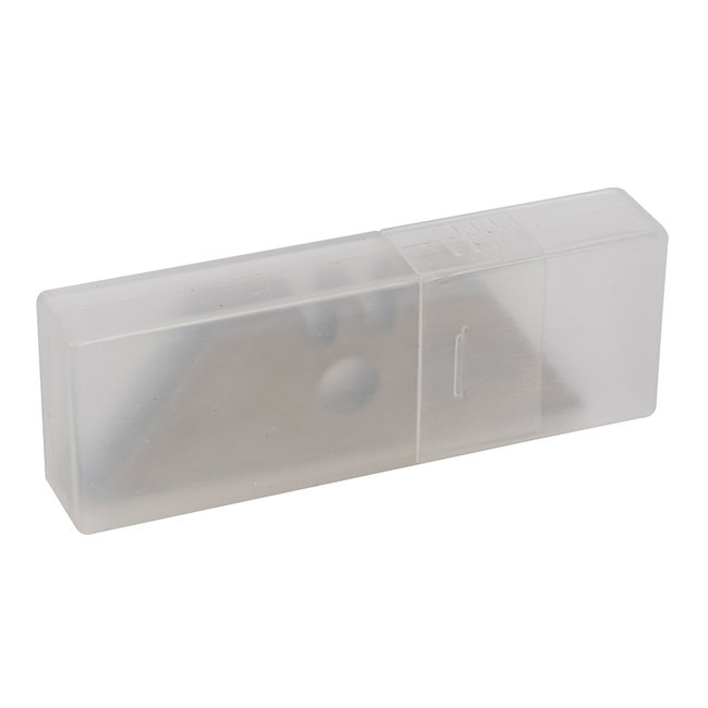 Silverline Snijmesjes met middengat - 0,6 mm - 10 stuks - opberghuls