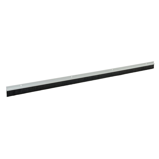 Fixman Garagedeur tochtstrip, 25 mm borstelharen 2134 mm, wit