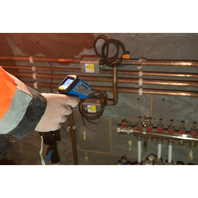 Silverline Infrarood laser thermometer -38°C tot + 520°C