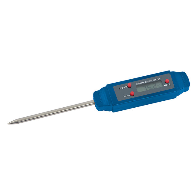 Silverline Digitale zakthermometer -40°C tot +250°C