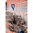 Silverline Mini spade met ronde kop en houten schacht 700 mm