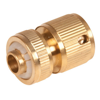Silverline Snelkoppeling messing - 1/2" vrouwelijk
