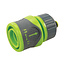 Silverline Soft-grip slang snelkoppeling met waterstop 1/2", vrouwelijk