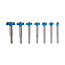 Silverline Forstnerboor set - 12 t/m 35 mm - titanium - 7 delig