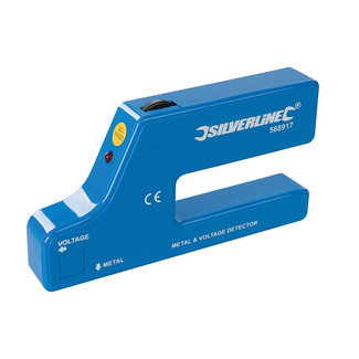 Silverline Metaal en spanning detector 1 x 9 V (PP3)