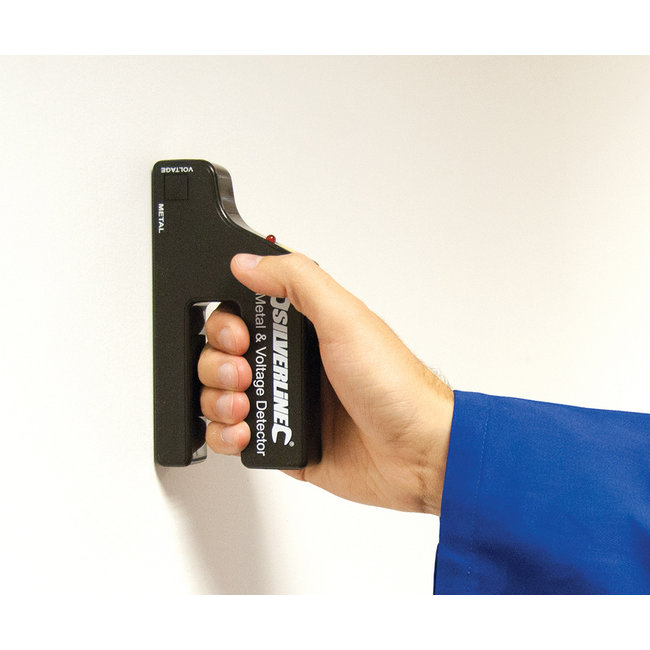 Silverline Metaal en spanning detector 1 x 9 V (PP3)