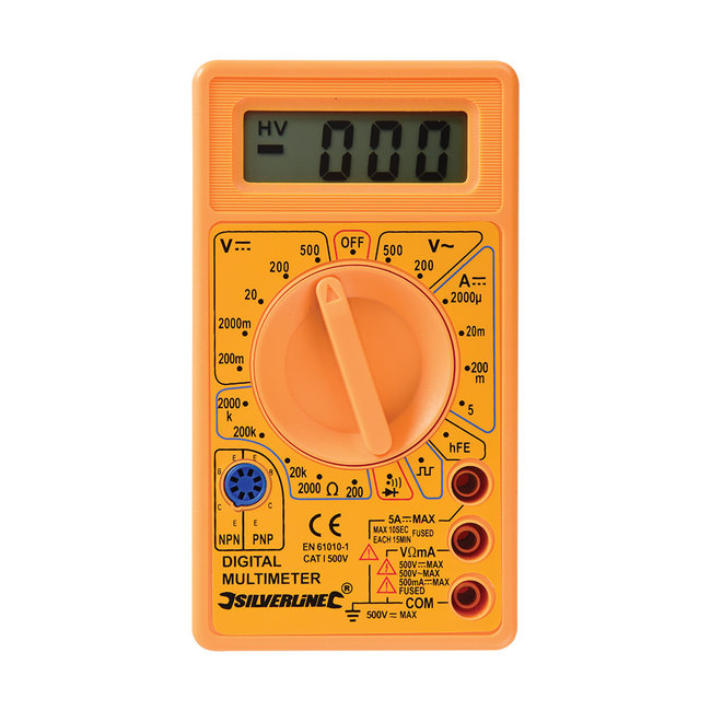 Silverline Digitale multimeter AC en DC