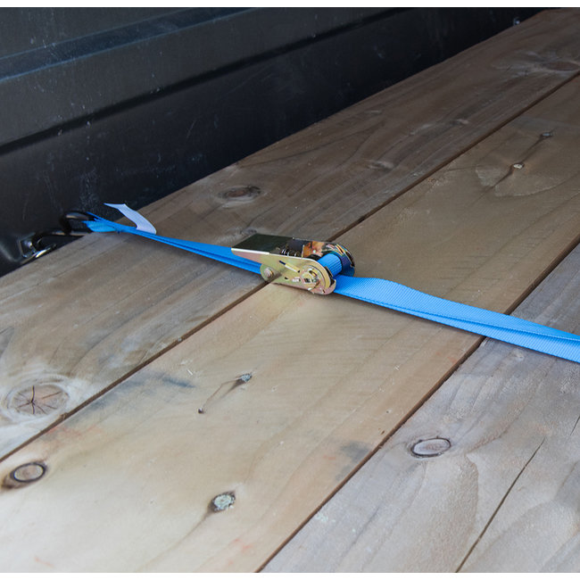 Silverline Eindeloze ratel spanband, 2 pak 5m x 25 mm, vermogen 250 kg - capaciteit 500 kg