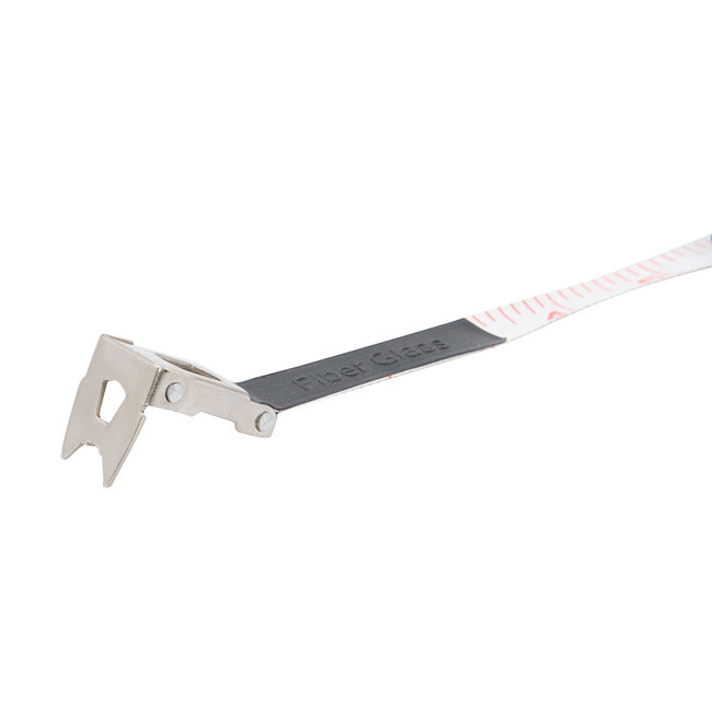 Silverline Landmeterrolmaat met open spoel 100 meter x 13 mm