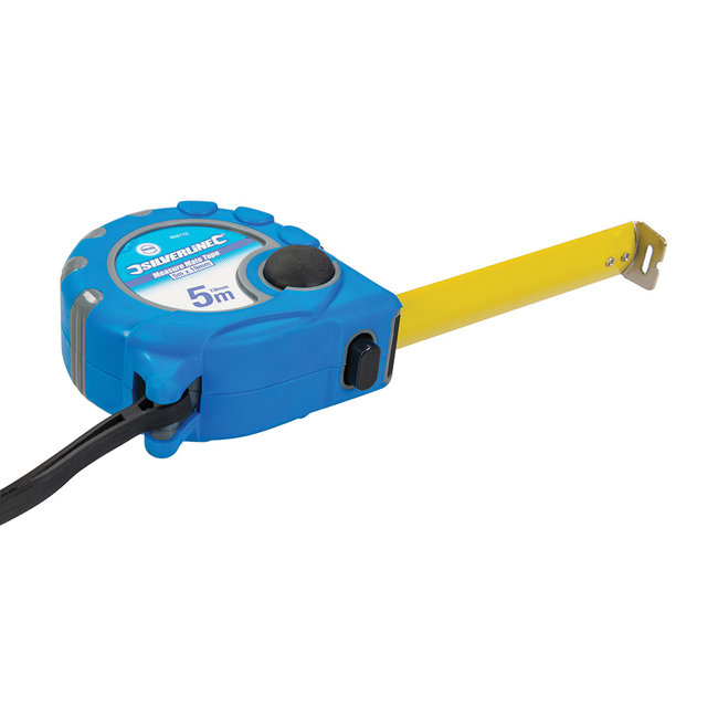 Silverline Measure Mate' rolmaat 5 m x 19 mm