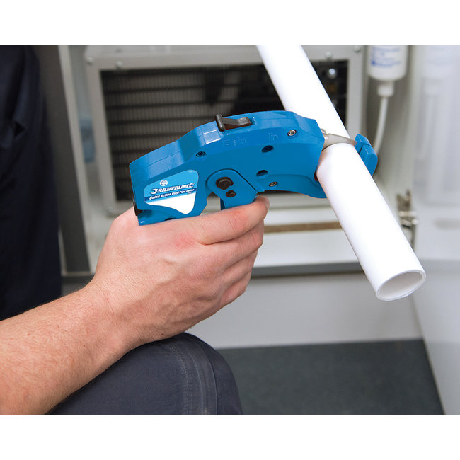 Silverline Snelspan vinyl pijpsnijder 42 mm