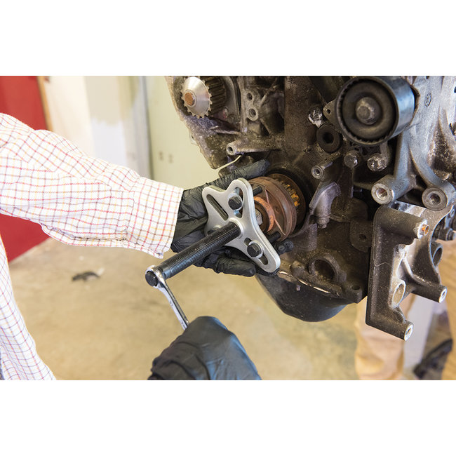 Silverline 46-delige vliegwieltrekker set 40 - 93 mm