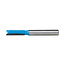 Silverline 1/4 rechte metrische groeffrees 6 x 20 mm