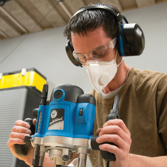 Silverline Doorlopende veiligheidsbril Heldere lens