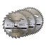Silverline TCT cirkelzaagblad, 24, 40, 48 tanden, 3 pak 205 x 30 - 25, 18 en 16 mm ringen