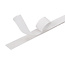 Fixman Witte klittenband rollen, zelfklevend, 2 pak 20 mm x 5 m