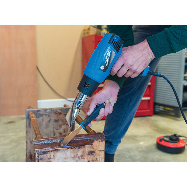 Silverline Doe-het-zelf heteluchtpistool, 2000 Watt 550 ºC