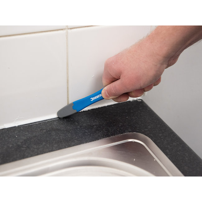 Silverline Flexibele silicone, specie en afdichtingsmiddel strijker 145 mm