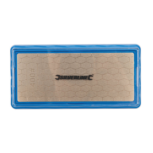 Silverline Dubbelzijdige diamantslijpsteen 400 en 1000 korrel