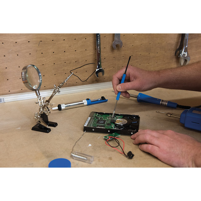 Silverline 9 delige elektrische soldeer set 100 W / 30 W