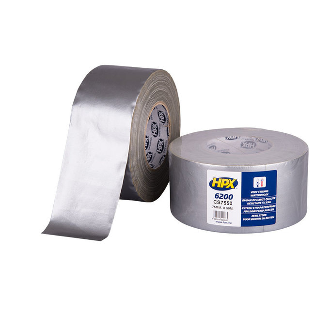 HPX Pantsertape 6200 REPAIR TAPE - zilver