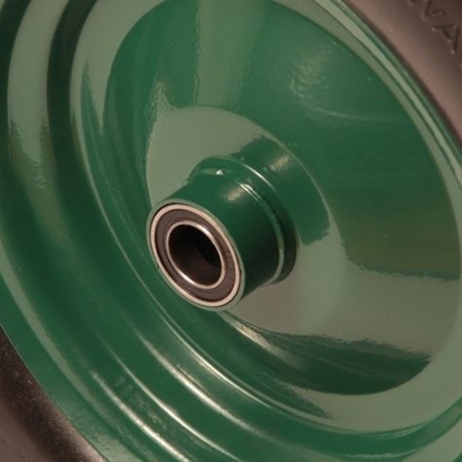 Anti Lek Kruiwagenwiel 4.80 / 4.00-8 - Groen/Zwart - Zonder as