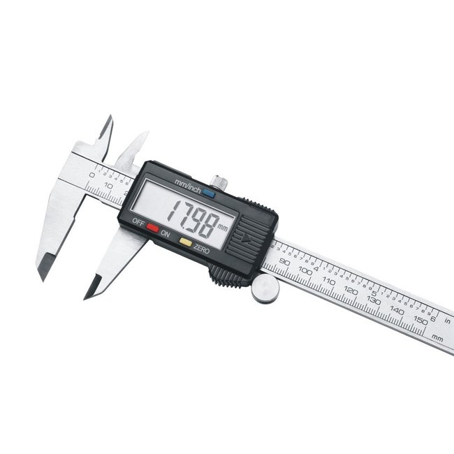 Weber Tools Schuifmaat Digitaal 0 - 150 mm