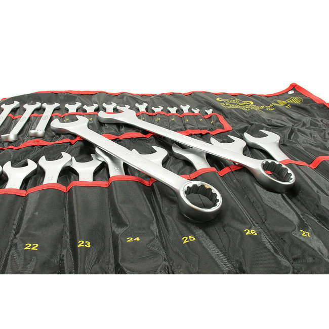 Hofftech Ring-Steeksleutelset CV/SF 25-delig – 6 t/m 32 mm